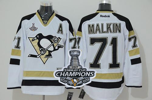 Penguins #71 Evgeni Malkin White 2014 Stadium Series Stanley Cup Finals Champions Stitched NHL Jersey